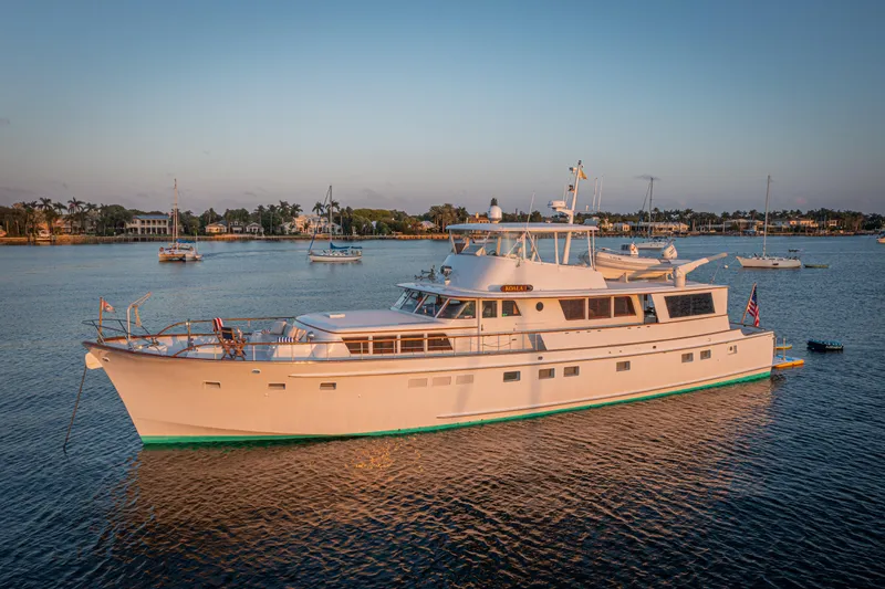 Koala Yacht Photos Pics Burger 84 KOALA - Port Aerial Profile