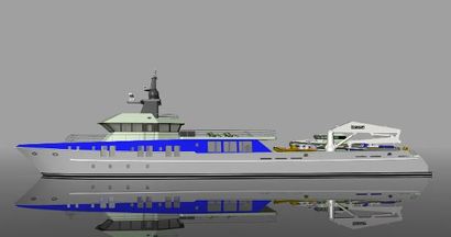 2000 175' Breaux Brothers-Fast Xplorer Yacht Larose, LA, US