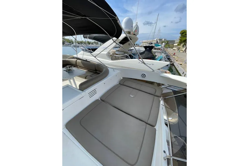  Yacht Photos Pics Luxurious 2006 Princess 50 yacht with spacious deck and comfortable seating.