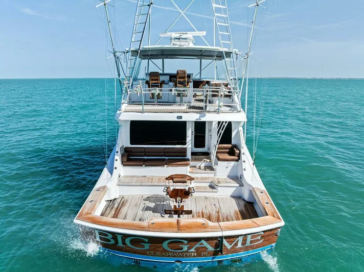 Big Game Yacht Photos Pics 2006 Hatteras 68 CNV Big Game