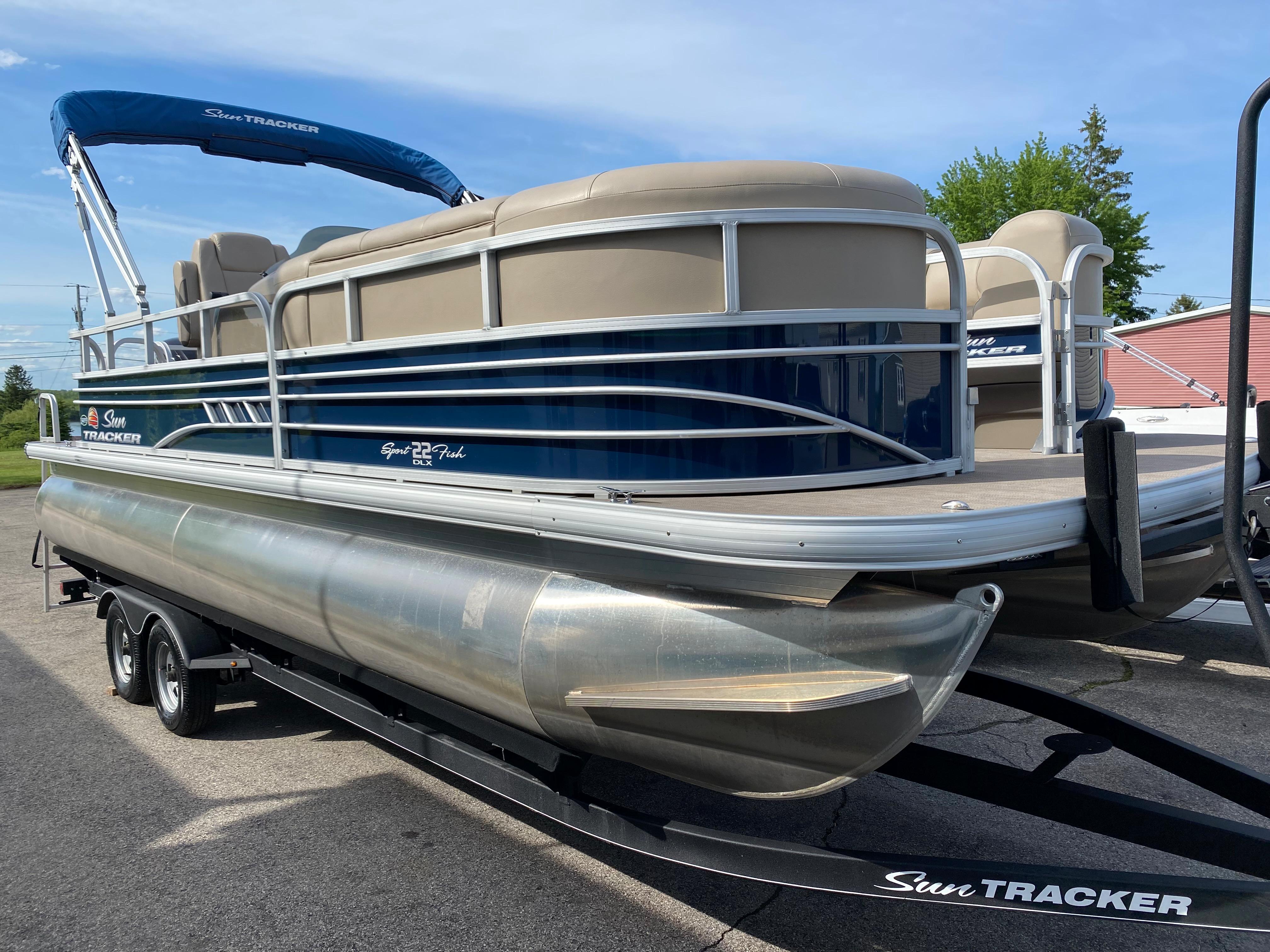 2020 Sun Tracker SportFish 22 DLX Pontoon for sale - YachtWorld