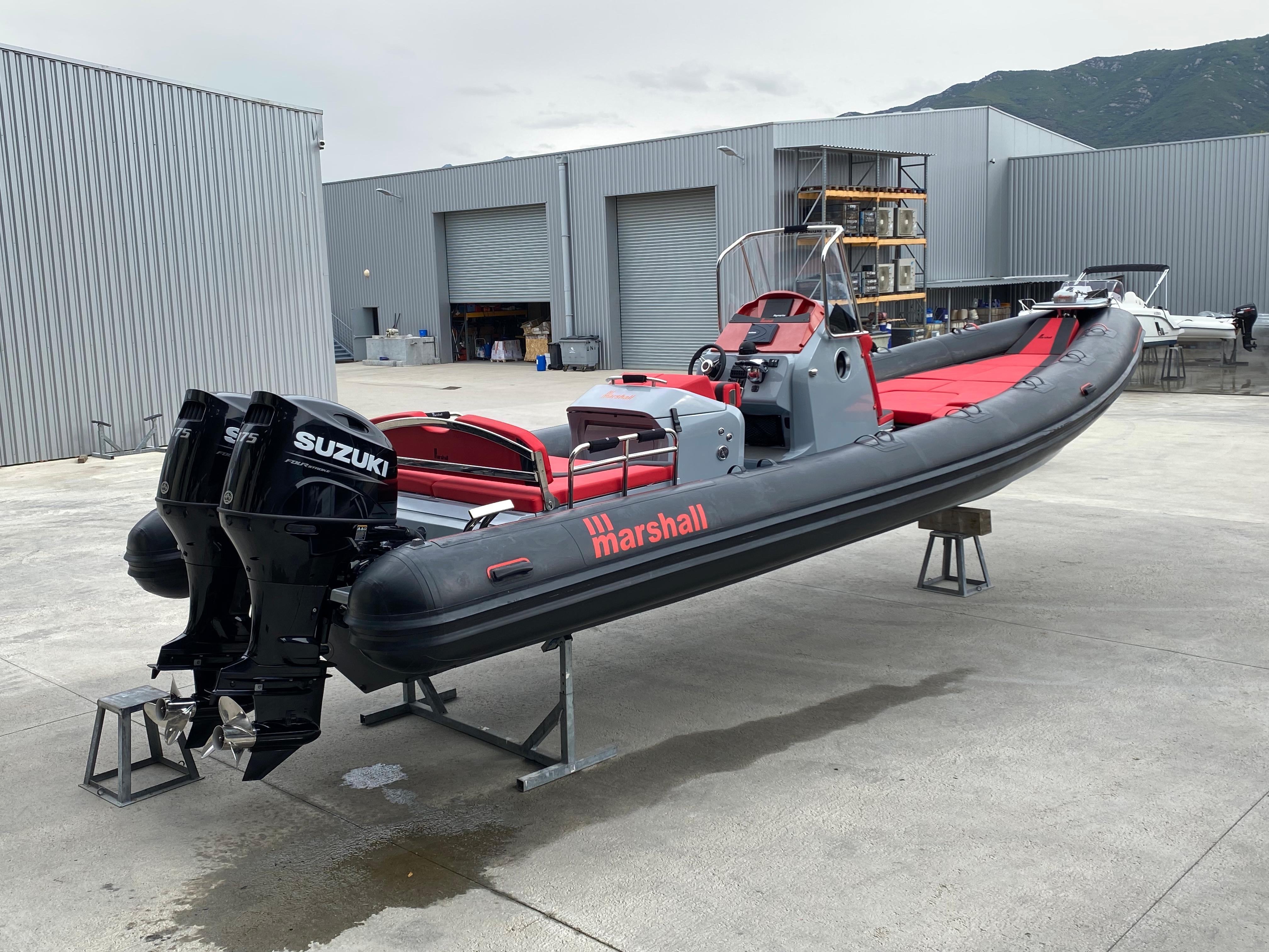 2022 Marshall M8 TOURING RIB Rigid Sports Inflatables te koop YachtWorld