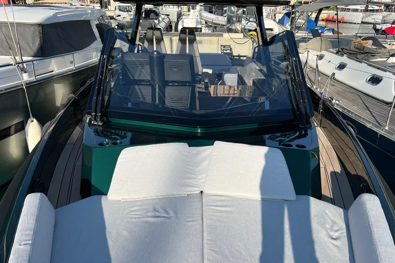  Yacht Photos Pics 2024 Wally Tender 43 X luxury yacht with sleek design and spacious deck.