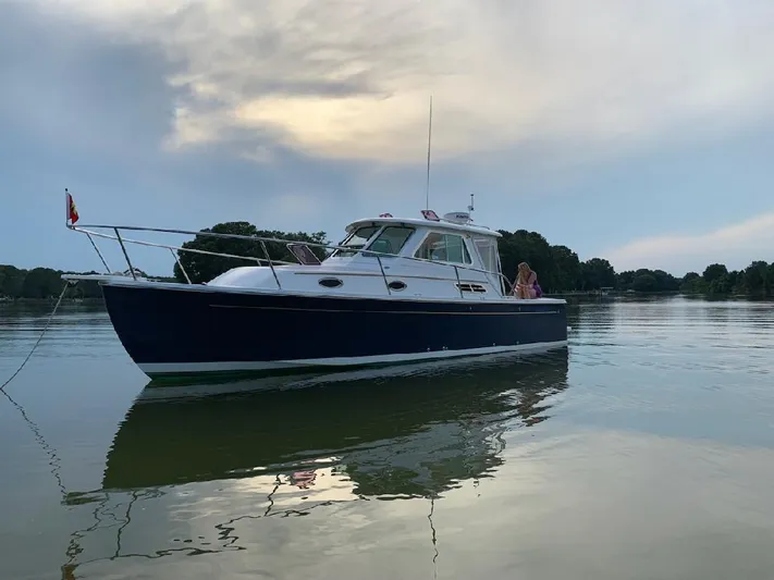 Audrey Dawn Yacht Photos Pics Back Cove 29 - In the Water