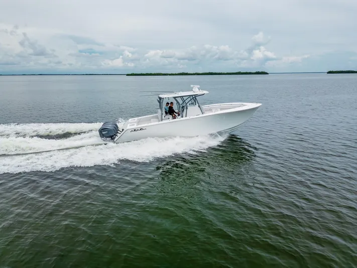 Triple C Yacht Photos Pics 2024 Sea Hunter - Exterior profile on the water
