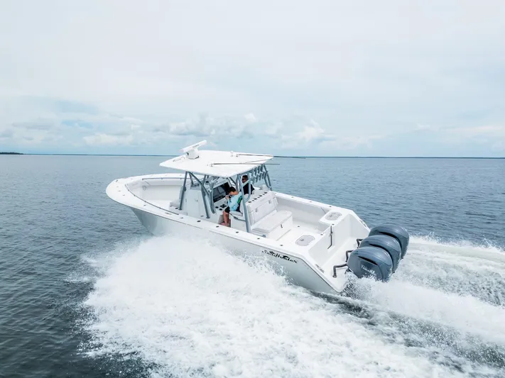 Triple C Yacht Photos Pics 2024 Sea Hunter - Exterior profile on the water