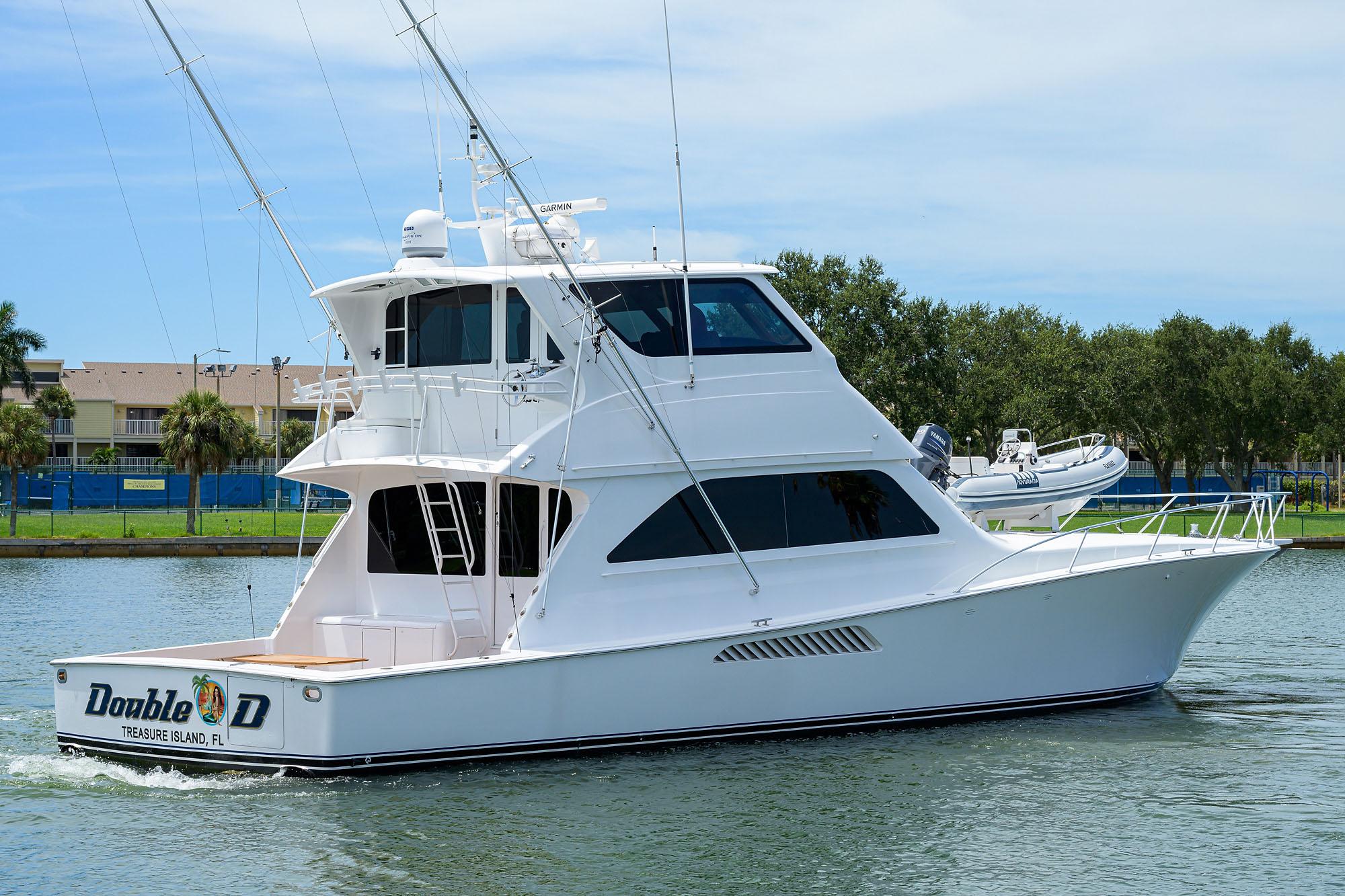 2004 Viking 61 Enclosed Bridge