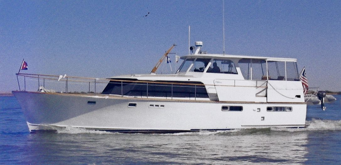 1961 Stephens 47 Flush Deck