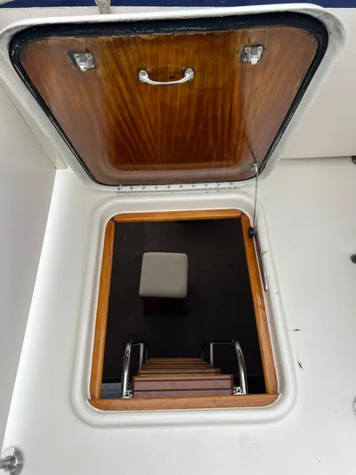 My Chanticleer Yacht Photos Pics Ladder to bridge