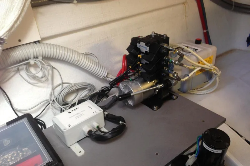  Yacht Photos Pics Electrical system components in a 2012 Beneteau Gran Turismo 44 yacht.