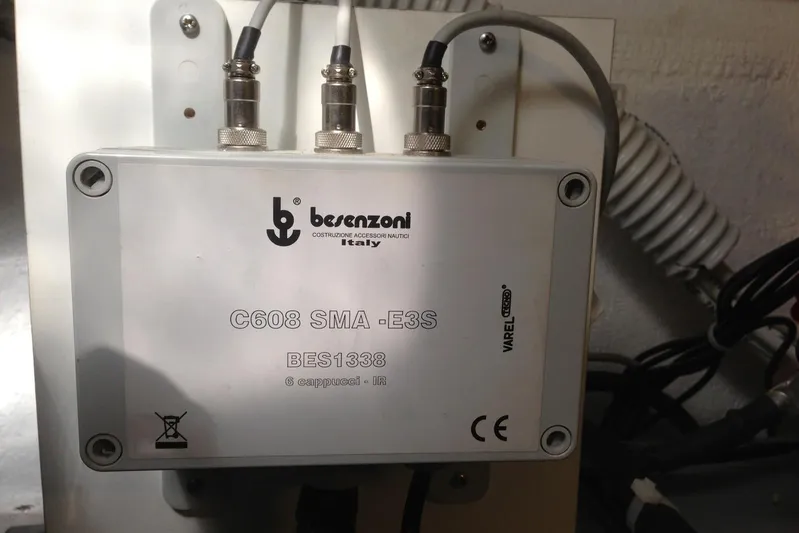  Yacht Photos Pics Besenzoni C608 SMA-E3S control box on 2012 Beneteau Gran Turismo 44 yacht.