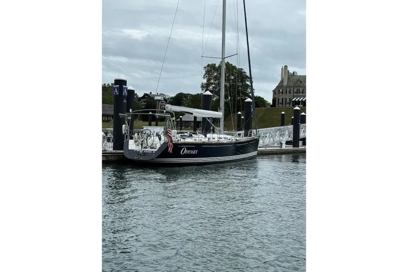  Yacht Photos Pics 2006 X-Yachts X-50 sailboat docked at marina,