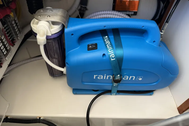 Swell Yacht Photos Pics Rainman watermaker installed in a 2020 Back Cove 34O boat.