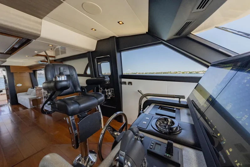 Aboat Time Yacht Photos Pics Helm Below