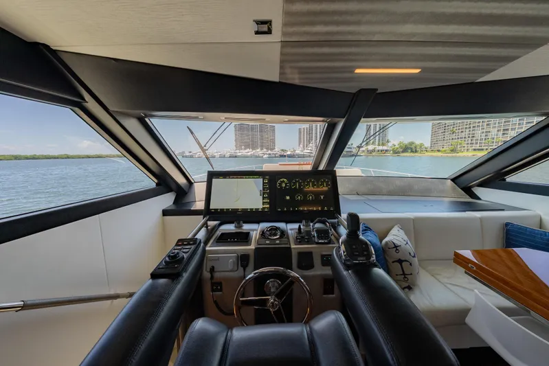 Aboat Time Yacht Photos Pics Helm Below