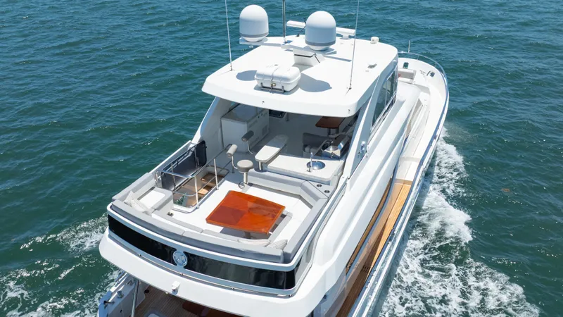 Aboat Time Yacht Photos Pics Sundeck Flyover