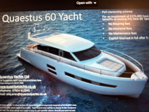 2023 Custom Quaestus 60 Yacht -