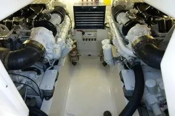 Emma Yacht Photos Pics Cabo 45 EMMA - Engine Room