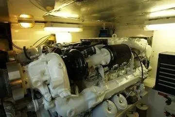Emma Yacht Photos Pics Cabo 45 EMMA - Engine Room