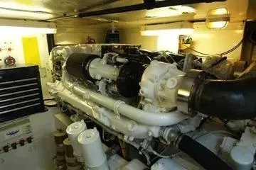 Emma Yacht Photos Pics Cabo 45 EMMA - Engine Room