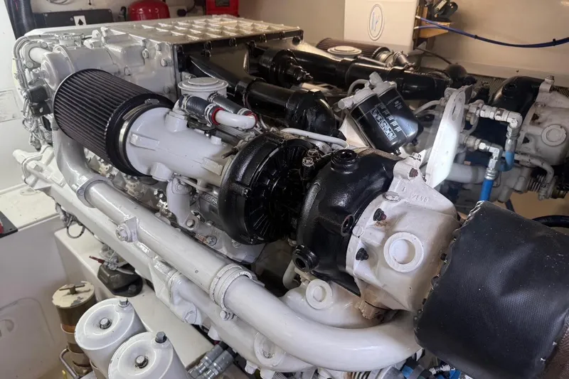 Emma Yacht Photos Pics Cabo 45 EMMA - Engine Room