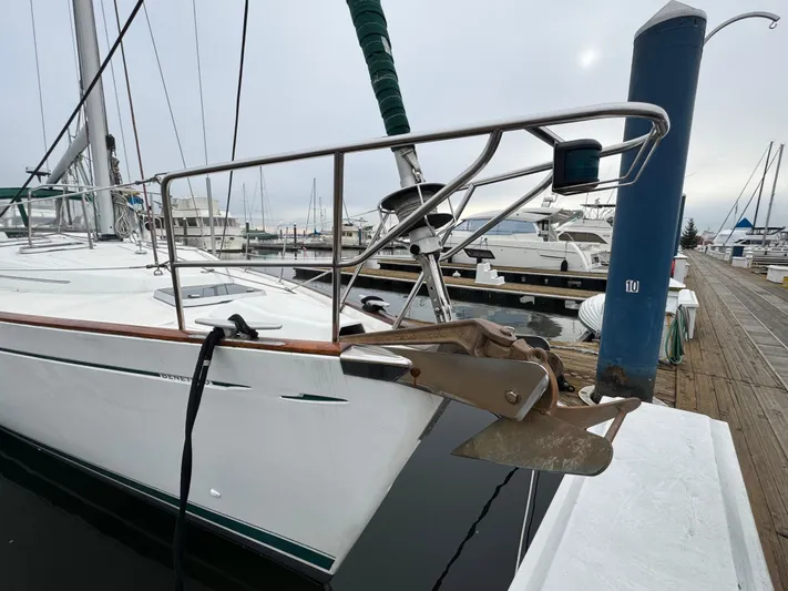 Island Fever Yacht Photos Pics Anchor and Furler