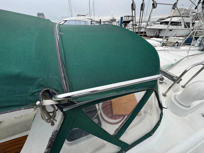 Island Fever Yacht Photos Pics Dodger Grabrails