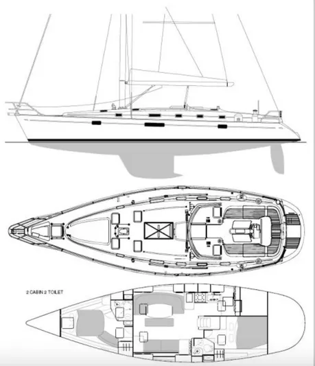 Island Fever Yacht Photos Pics Brochure Line Drawings