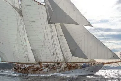 1931 Sailboat Schooner