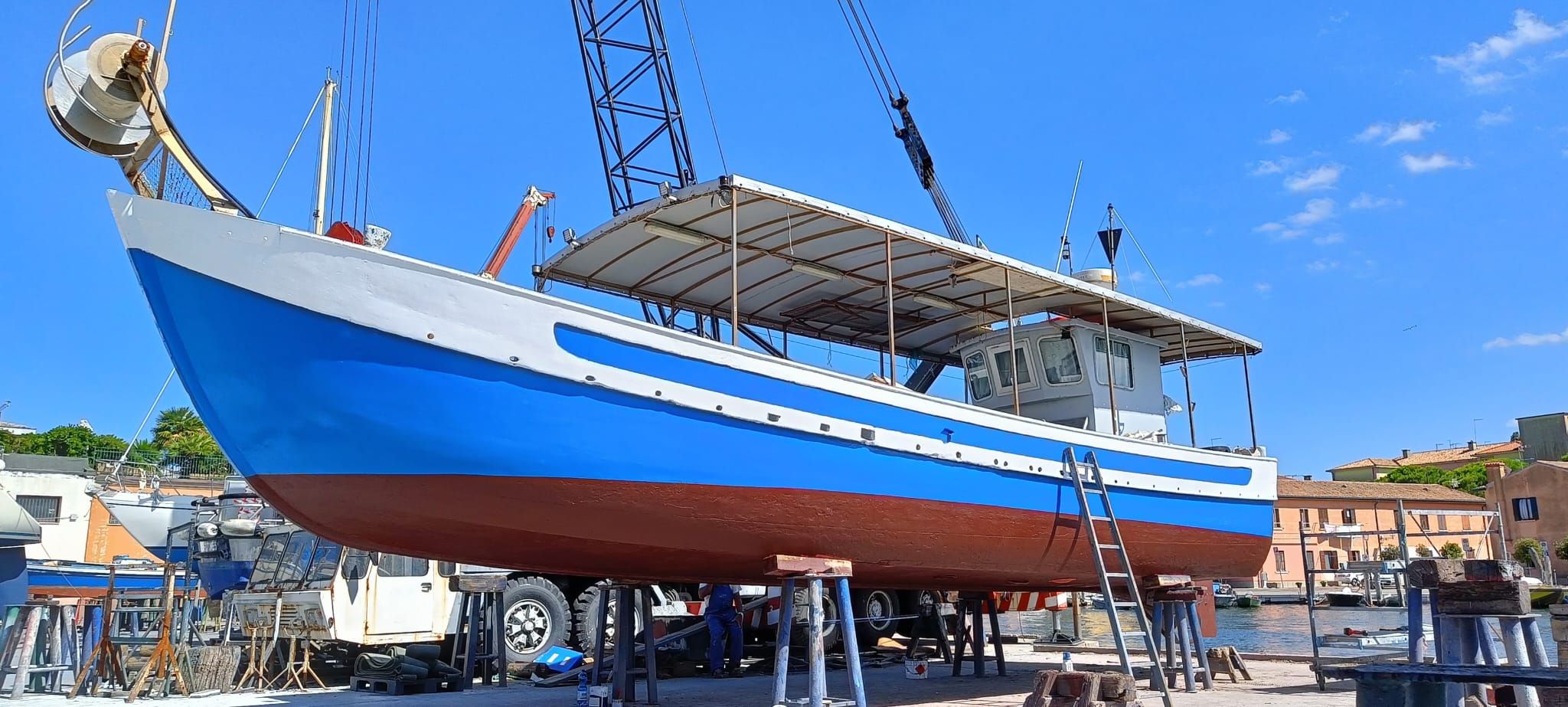 1980 Custom Barca in legno