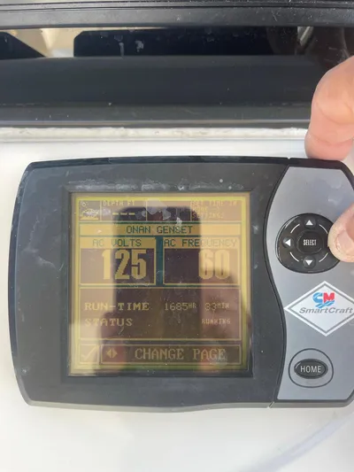 Tivoli II Yacht Photos Pics ONAN GENERATOR HOUR METER