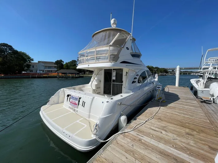 Tivoli II Yacht Photos Pics TRANSOM PROFILE