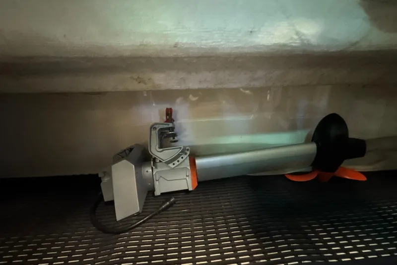 Blue Sky Yacht Photos Pics 2006 Tiara Yachts 3600 Sovran interior detail with mechanical component.