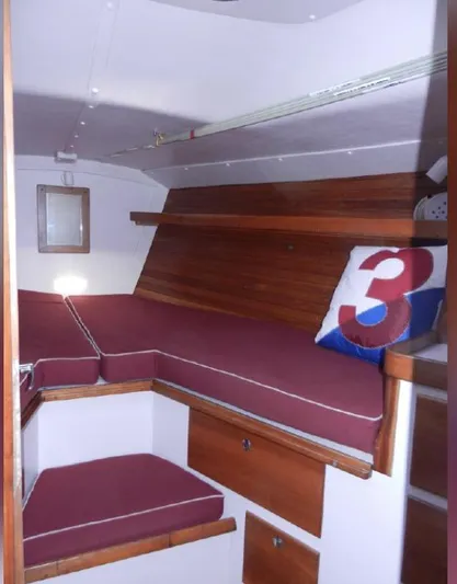 Finezza Veloce Yacht Photos Pics Owner's stateroom.  Lots of space!