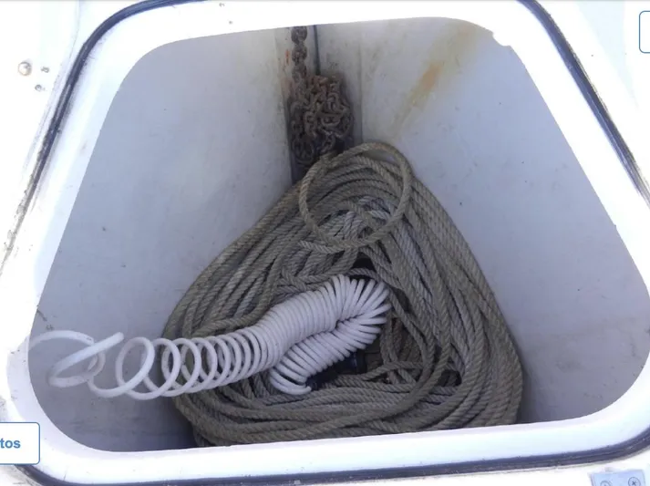 Finezza Veloce Yacht Photos Pics Anchor locker, power windlass