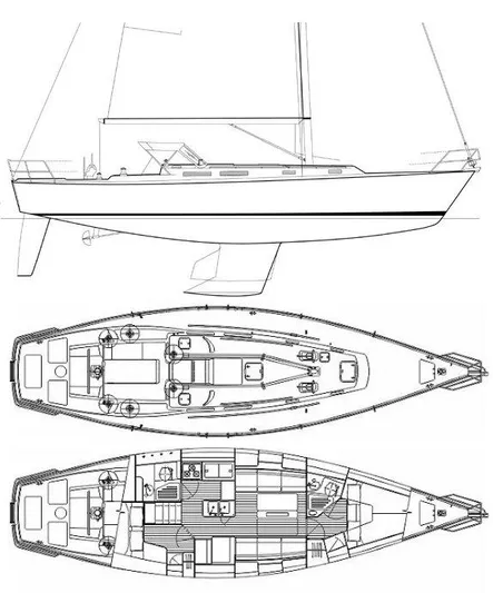 Finezza Veloce Yacht Photos Pics Designer line drawings
