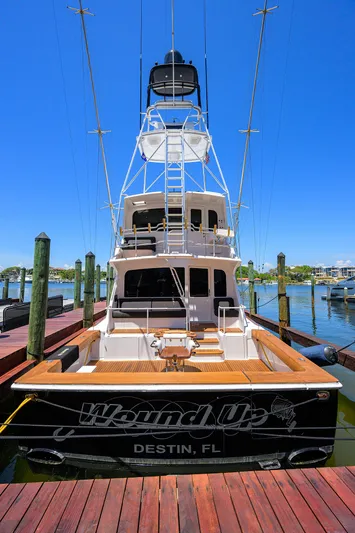 Enclosed Bridge W/tower Yacht Photos Pics 2004 Viking 65 Enclosed Bridge w/Tower yacht docked in Destin, FL.