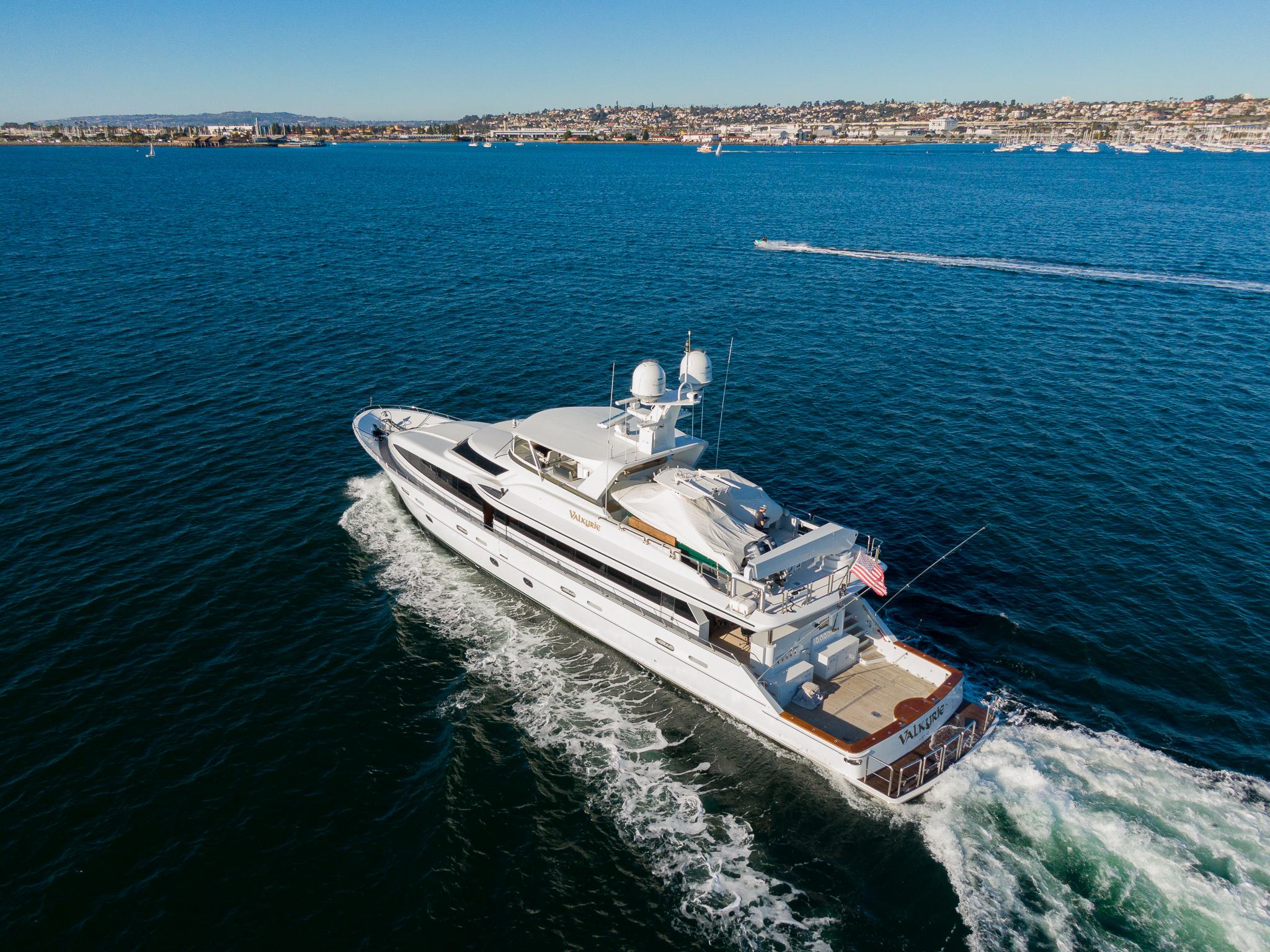 VALKYRIE Mega Yacht Crescent for sale - YachtWorld