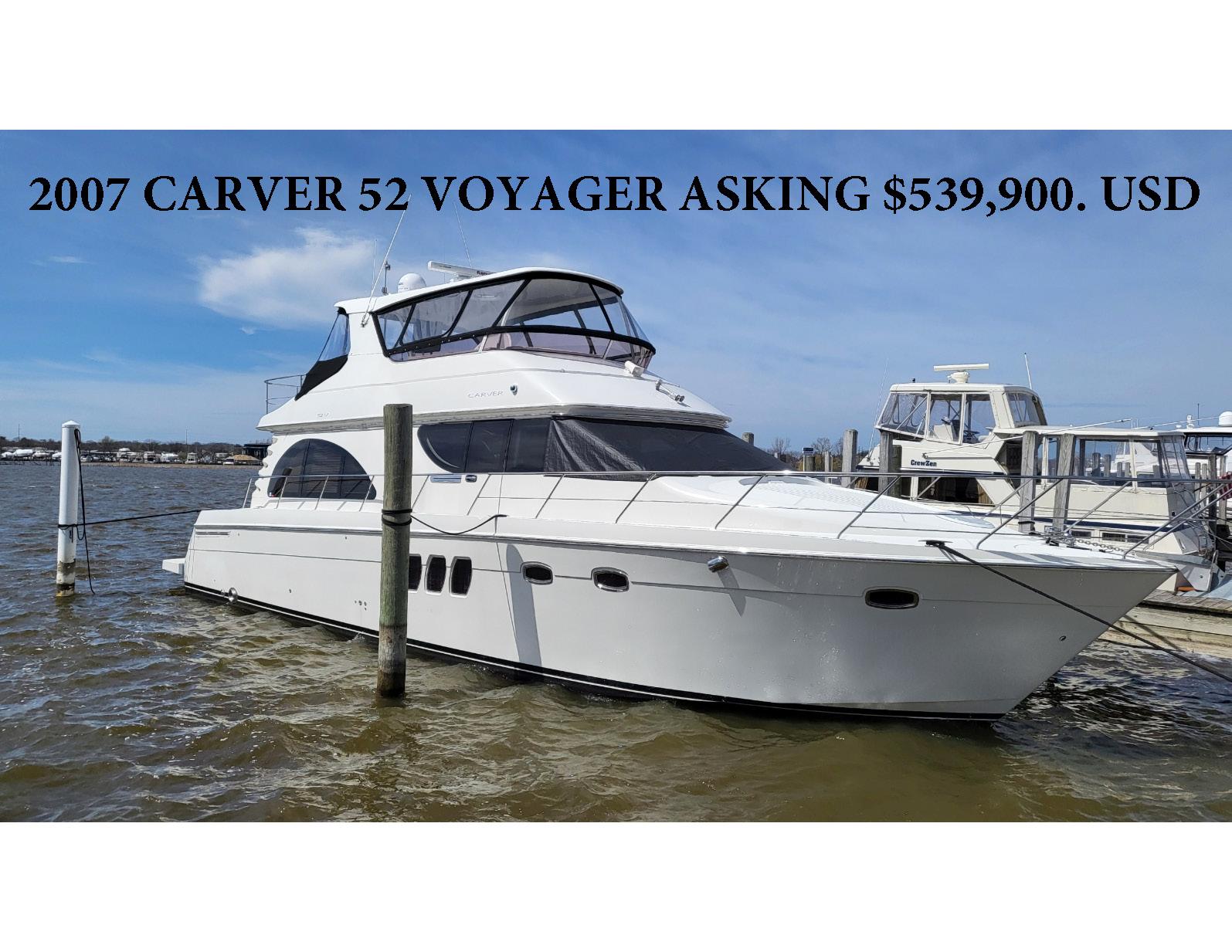 2007 Carver 52 Voyager
