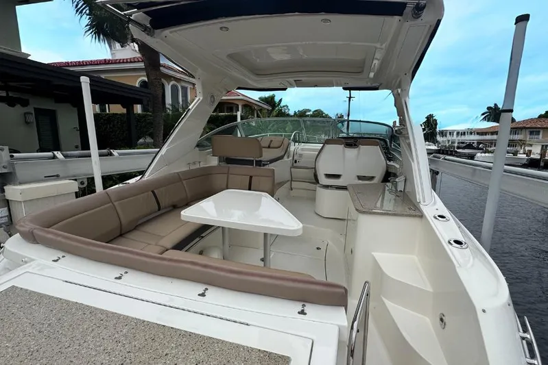  Yacht Photos Pics 2016 Sea Ray 350 Sundancer yacht with spacious seating and sleek design.