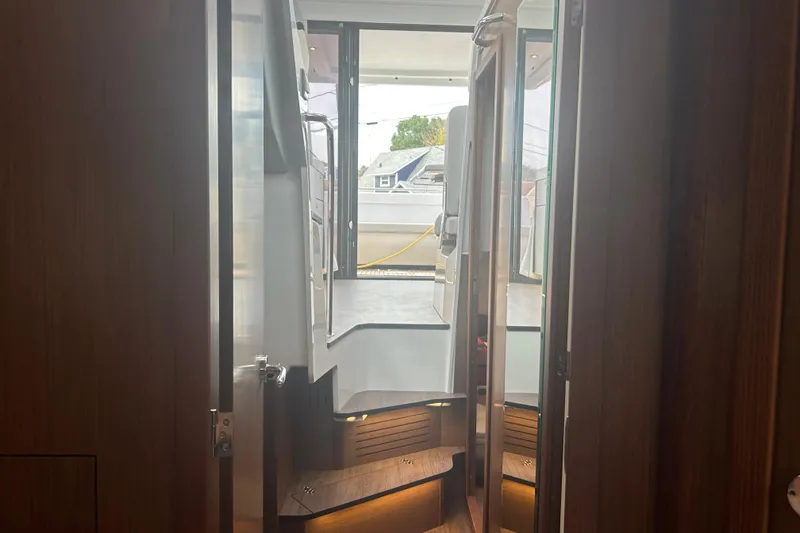  Yacht Photos Pics Interior view of 2025 Beneteau Antares 11 Coupe, showcasing modern design and spacious layout.