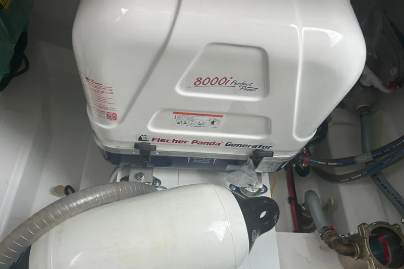  Yacht Photos Pics Fischer Panda generator in 2025 Beneteau Antares 11 Coupe engine room.