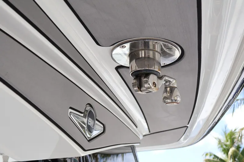  Yacht Photos Pics 2020 Blackwater 41 Performance Fish boat detail with sleek design and chrome fittings.