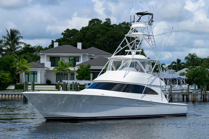 Absolut Yacht Photos Pics Viking 58 ABSOLUT - Port Bow Profile