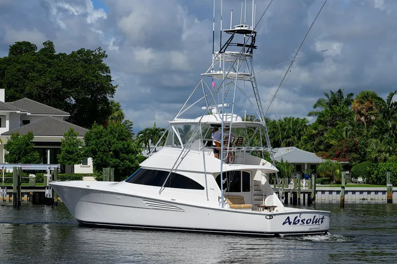 Absolut Yacht Photos Pics Viking 58 ABSOLUT - Port Aft Profile