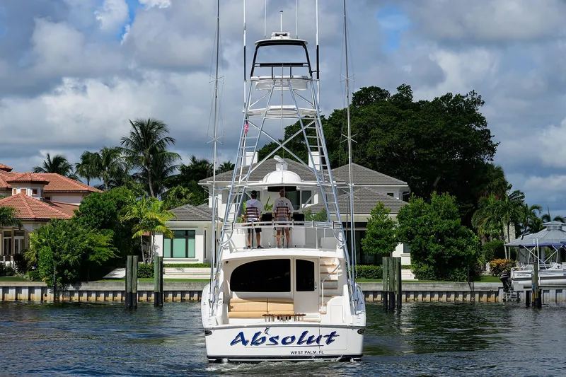 Absolut Yacht Photos Pics Viking 58 ABSOLUT - Aft Profile