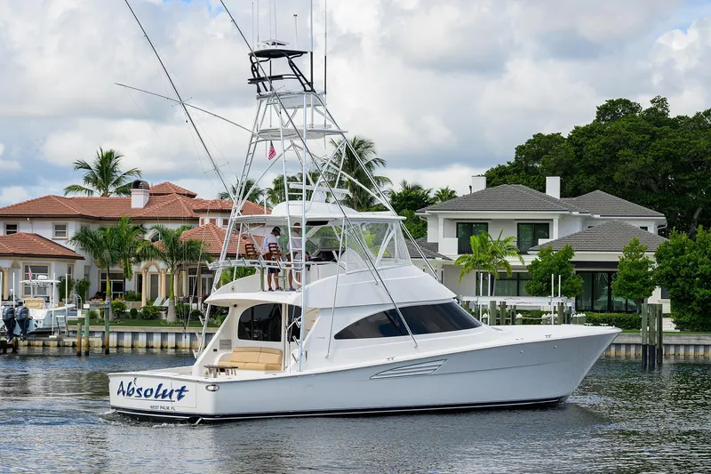 Absolut Yacht Photos Pics Viking 58 ABSOLUT - Starboard Aft Profile