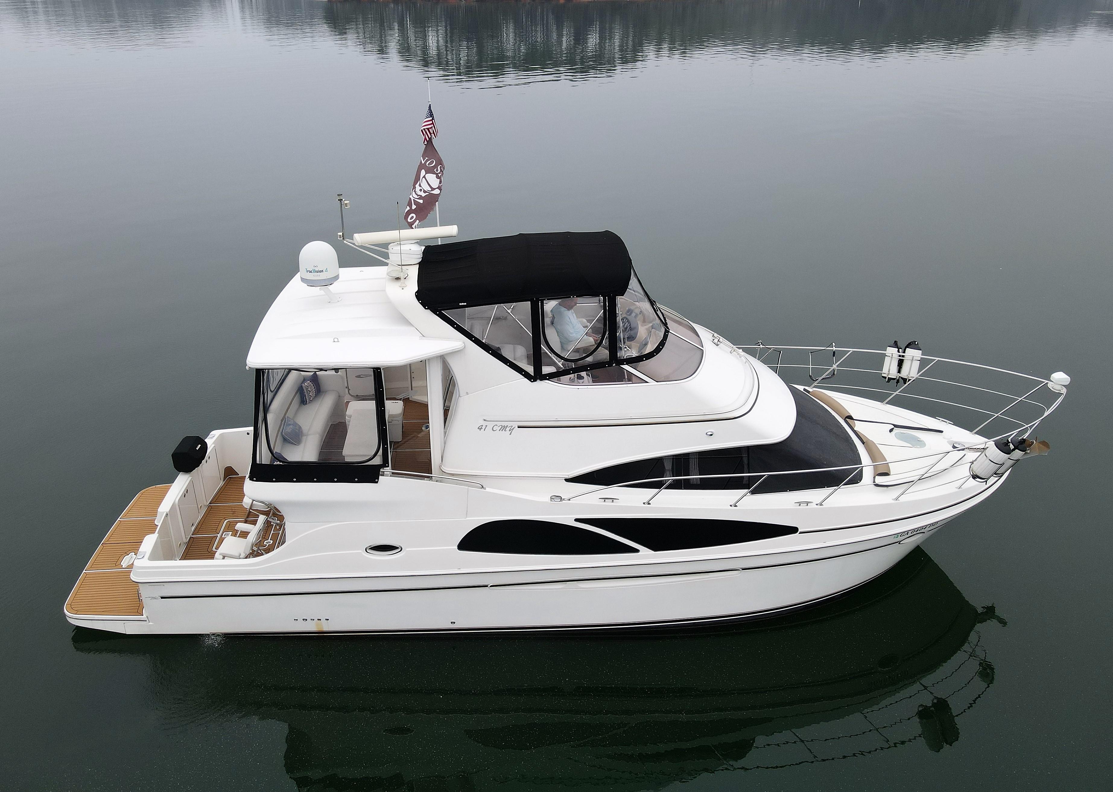 carver 41 cockpit motor yacht review