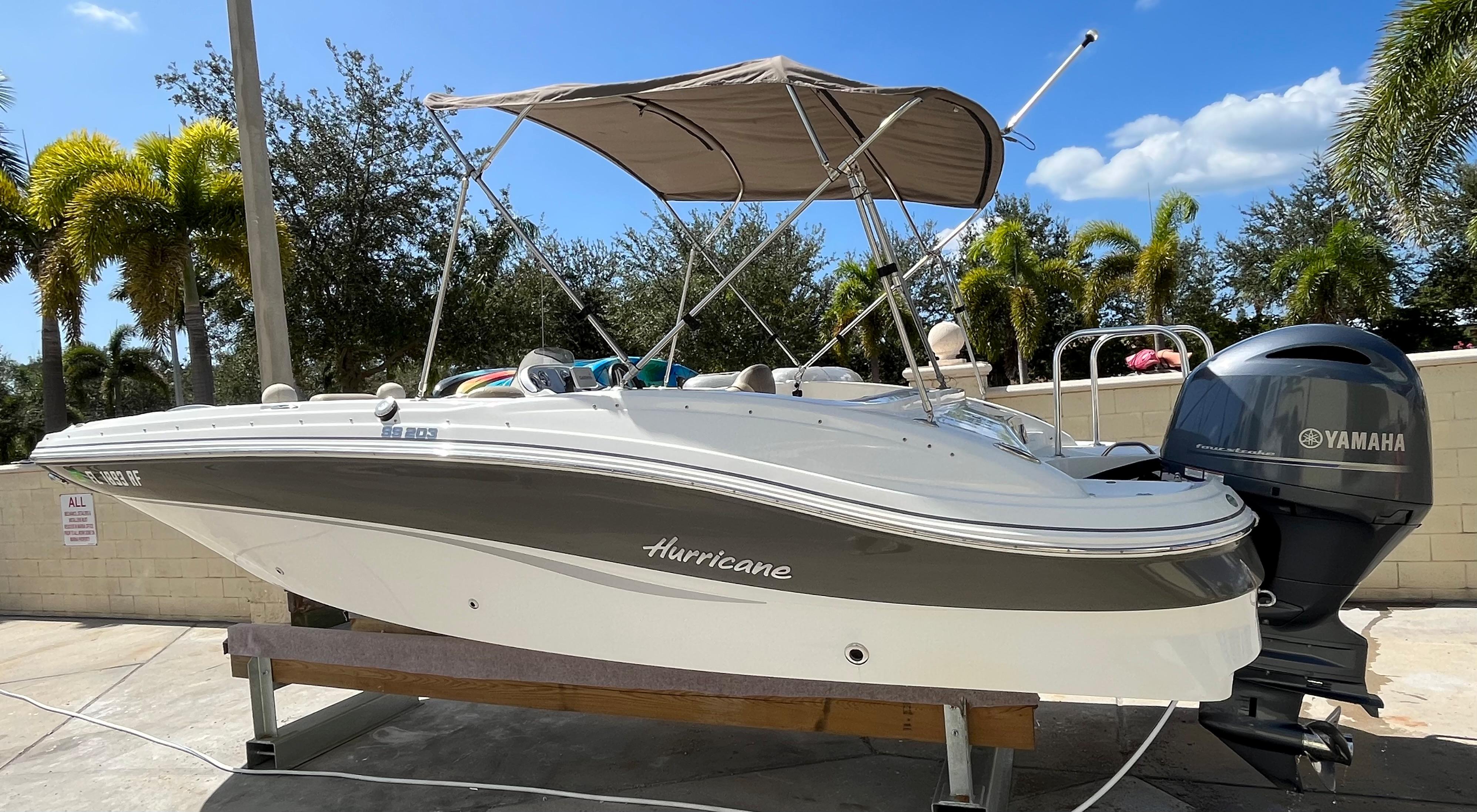 2016 Hurricane SunDeck 187 OB Deck for sale - YachtWorld