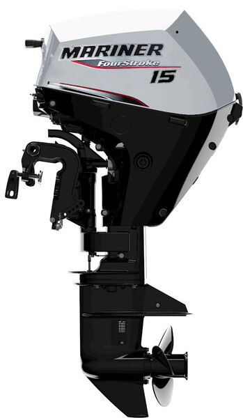 2021 Mariner 15HP EFi Short Shaft 4-Stroke Electric Start Outboard with Remotes